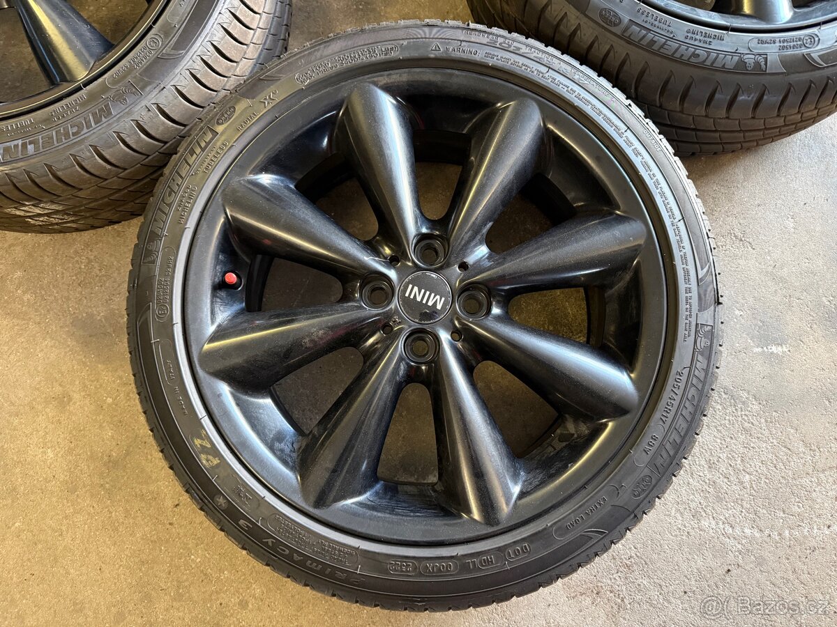 Originální alu kola Mini Cooper S 4x100 R17 - Michelin 7 mm - 3