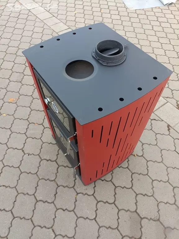 Krbová kamna teplovodní s troubou 25-30Kw - 3