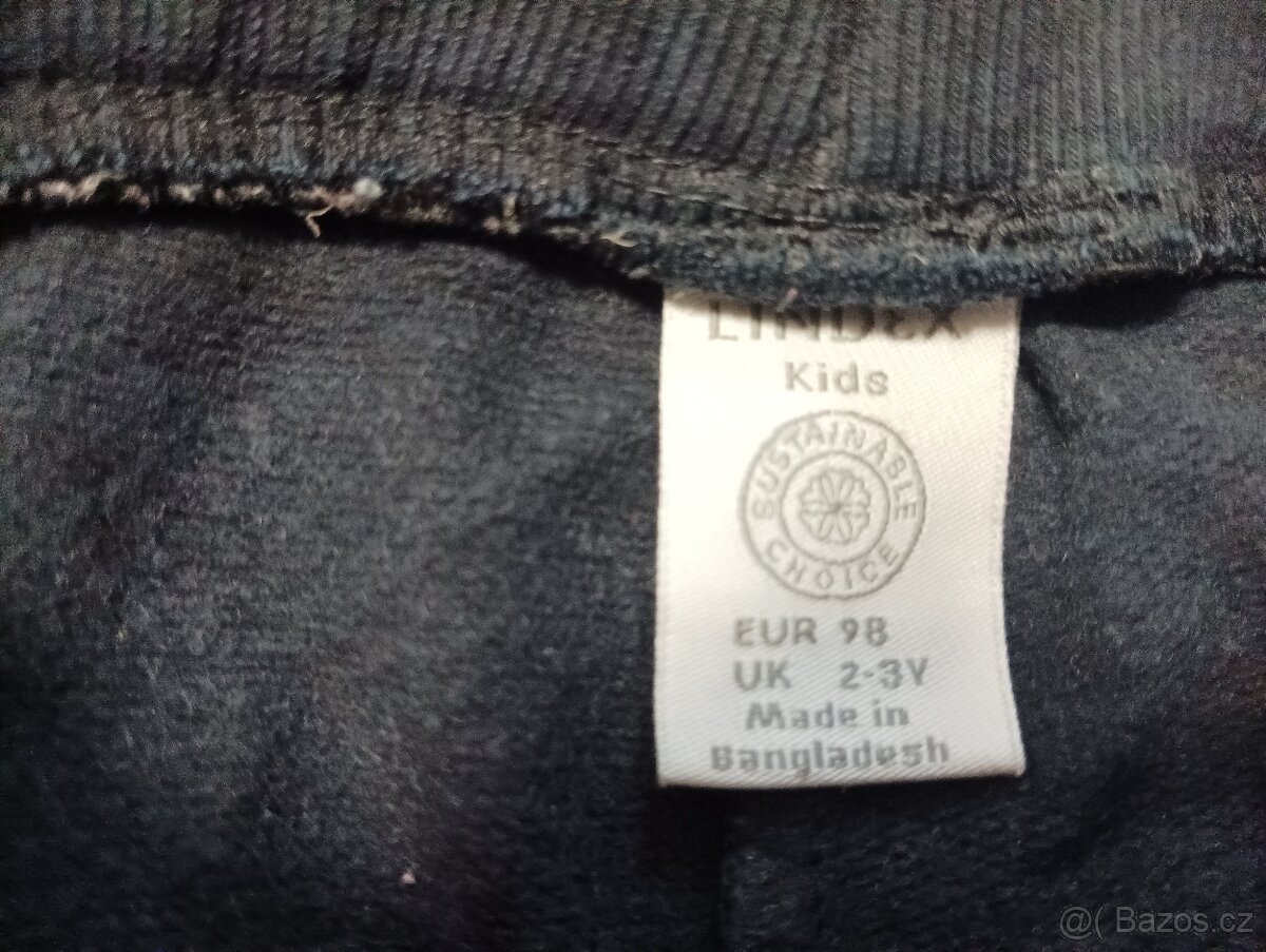 Teplaky Lindex vel.98 - 3