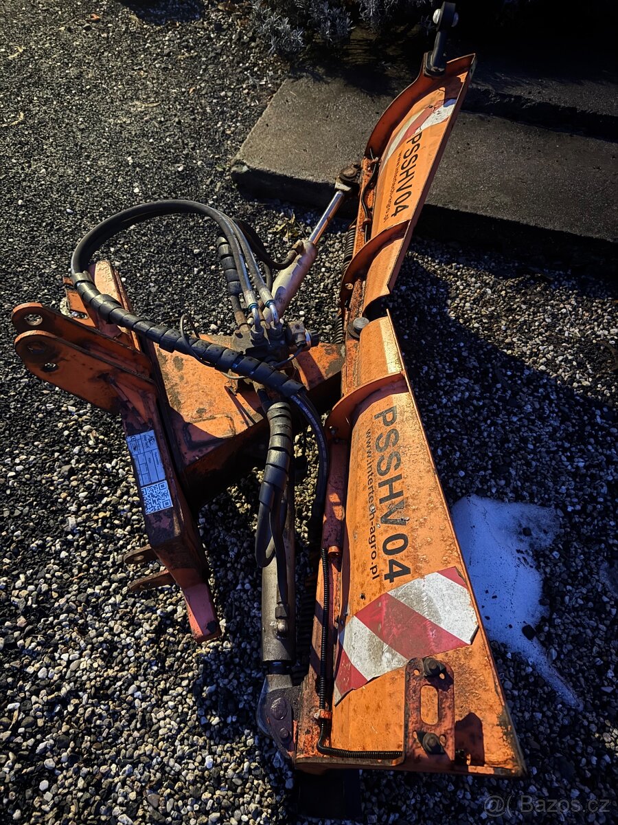 Čelní šípová radlice InterTech PSSHV04 150cm - 3