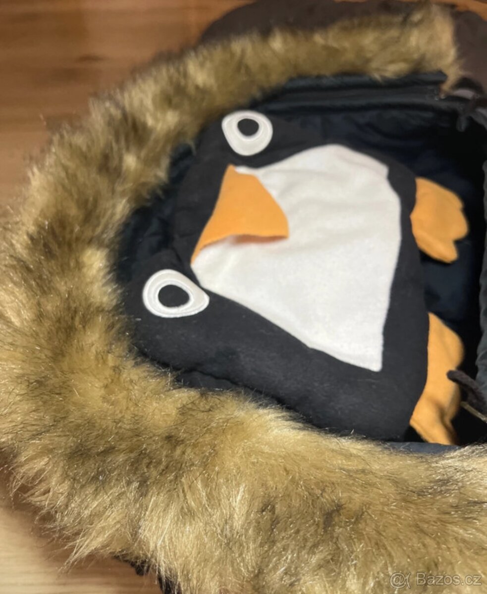 Dětský péřový fusak VOKSI do kočárku - 3