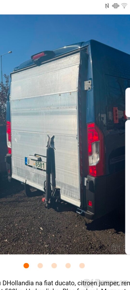 Hydraulické, hydraulická Plošina/ čelo - 3