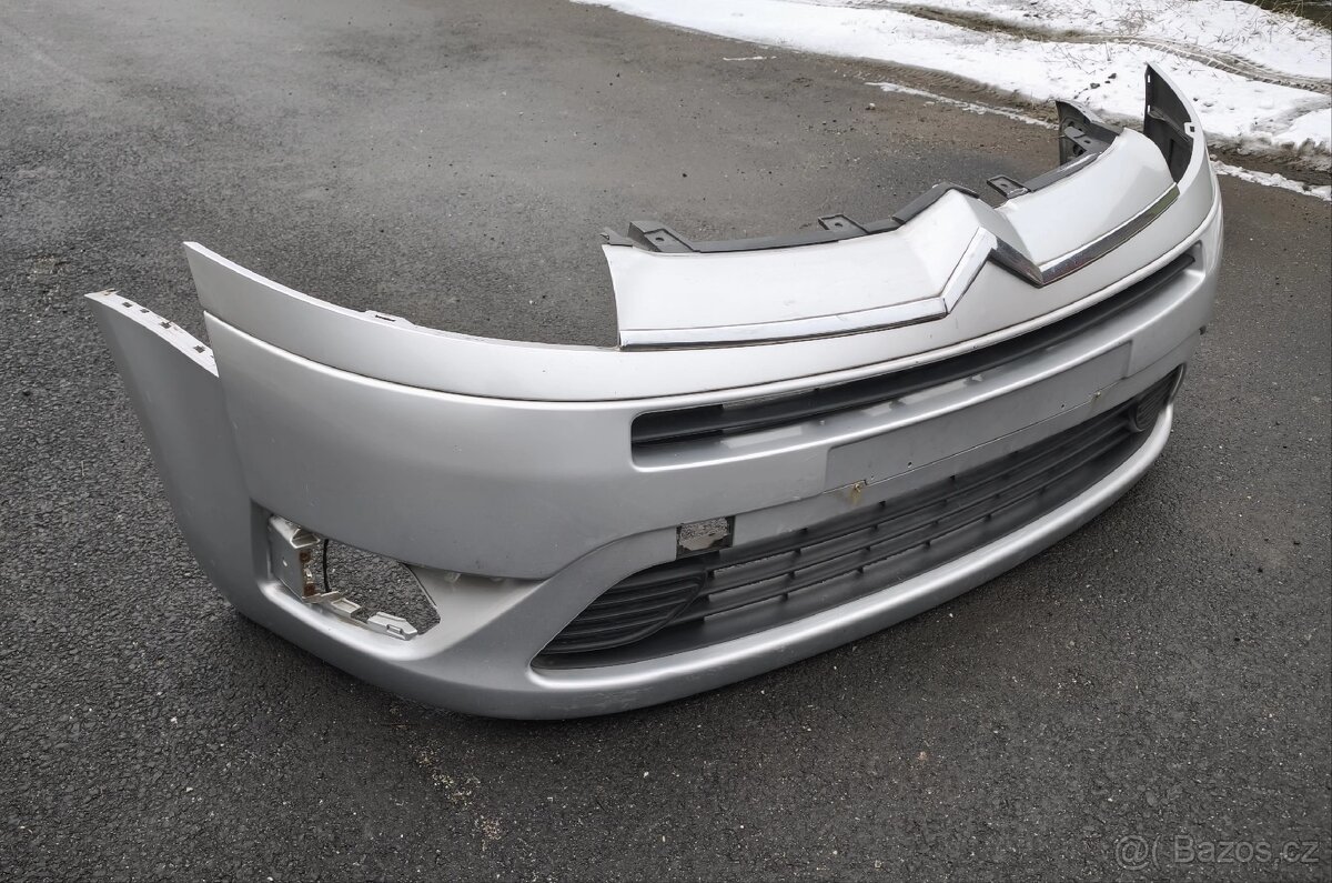 Přední nárazník Citroen C4 Picasso/ Grand stříbrný - 3