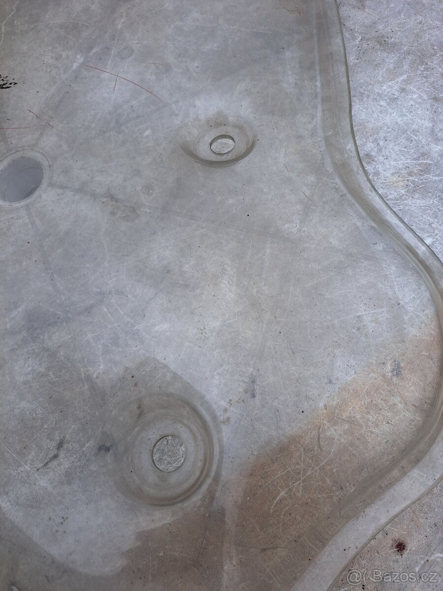 Jawa 250,350 kývačka panelka přední plexi štít - 3