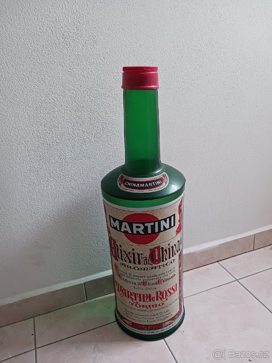 Retro reklamní lahev Martini - 3