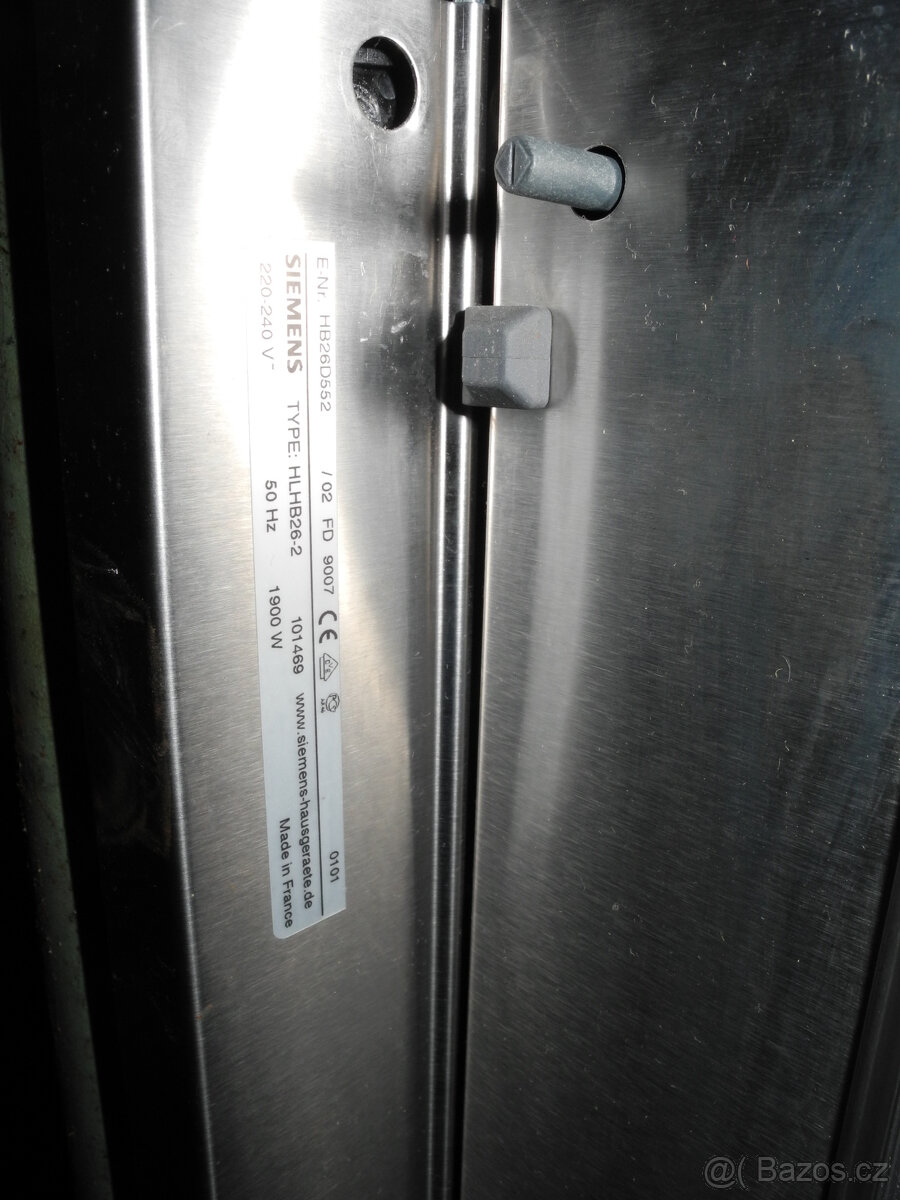 vestavná parní trouba Siemens - 3