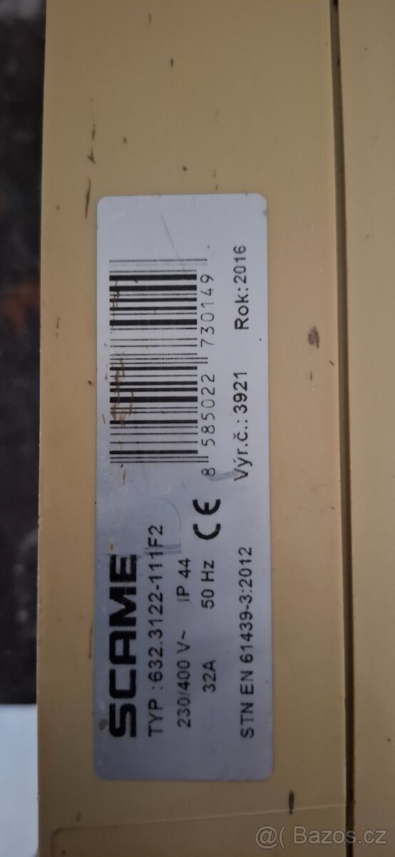 Stavební rozvaděč Scame - 3