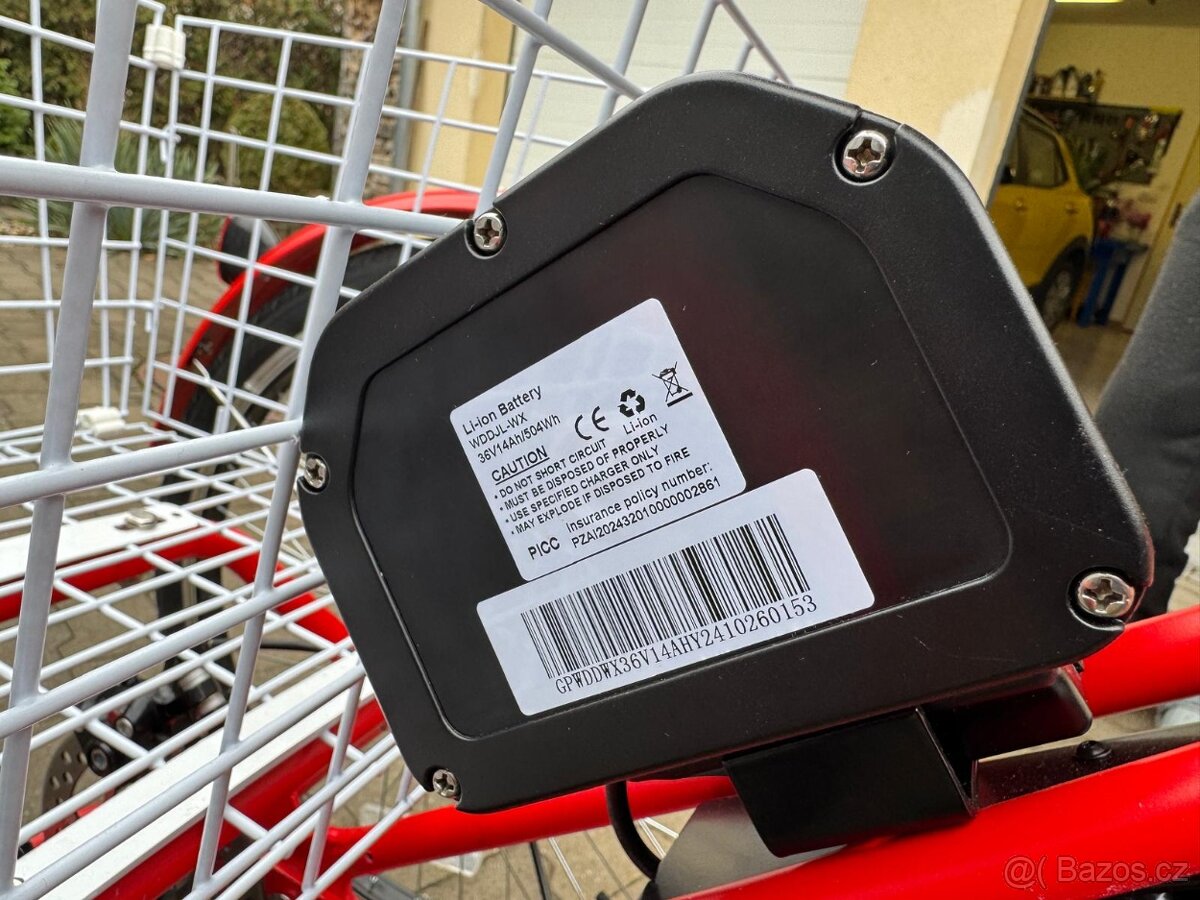 Elektro tříkolka NOVÁ - 3