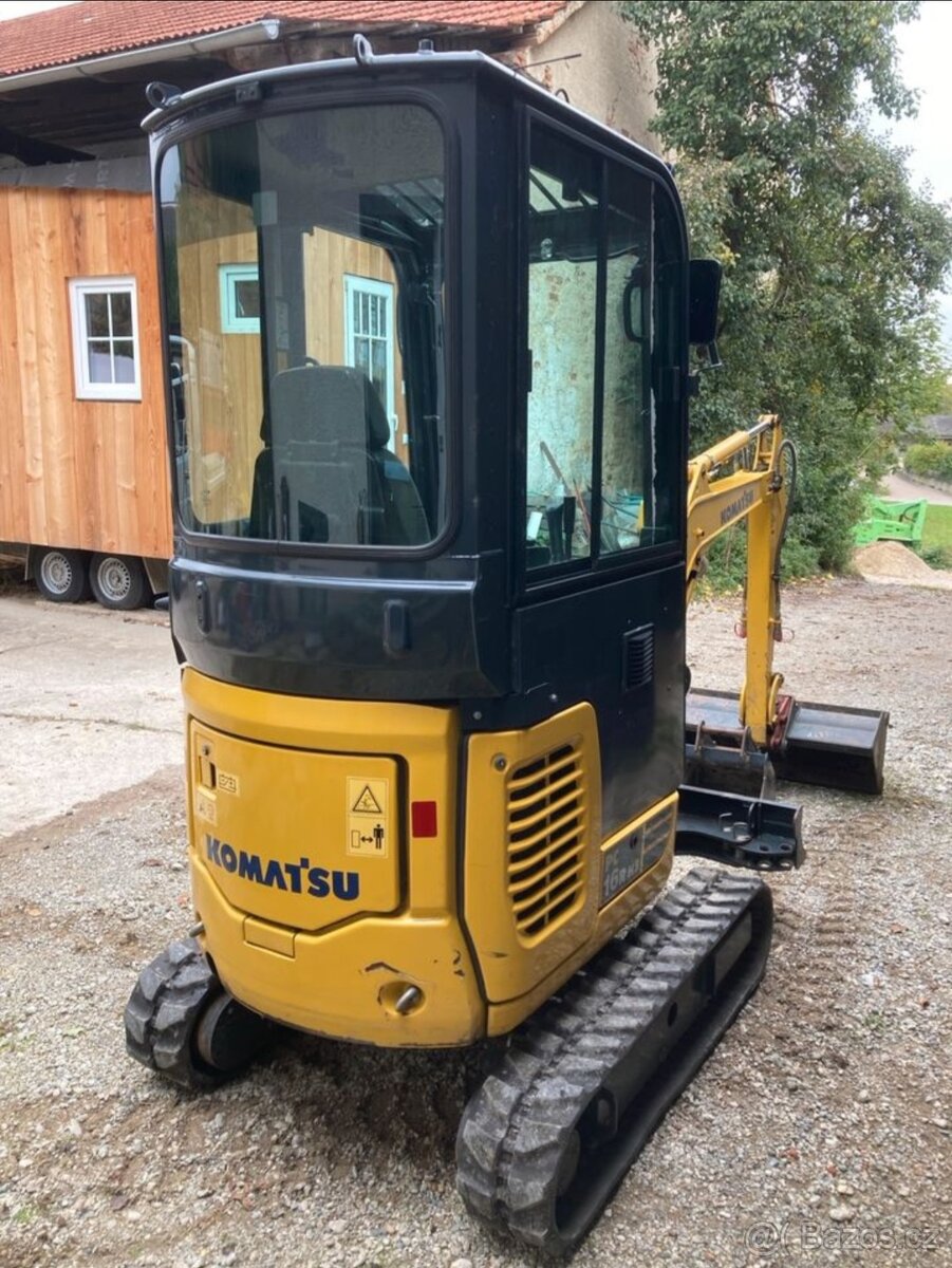 Komatsu PC16R-3HS 1.8T 1700 Mth Svahovka + podkop - 3