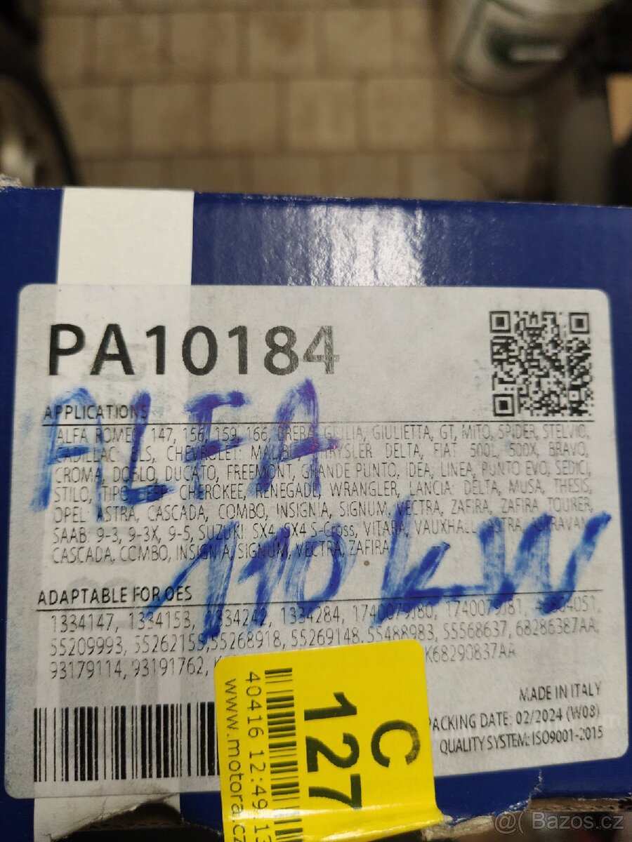 Vodní pumpa Bugatti PA10184 - 3