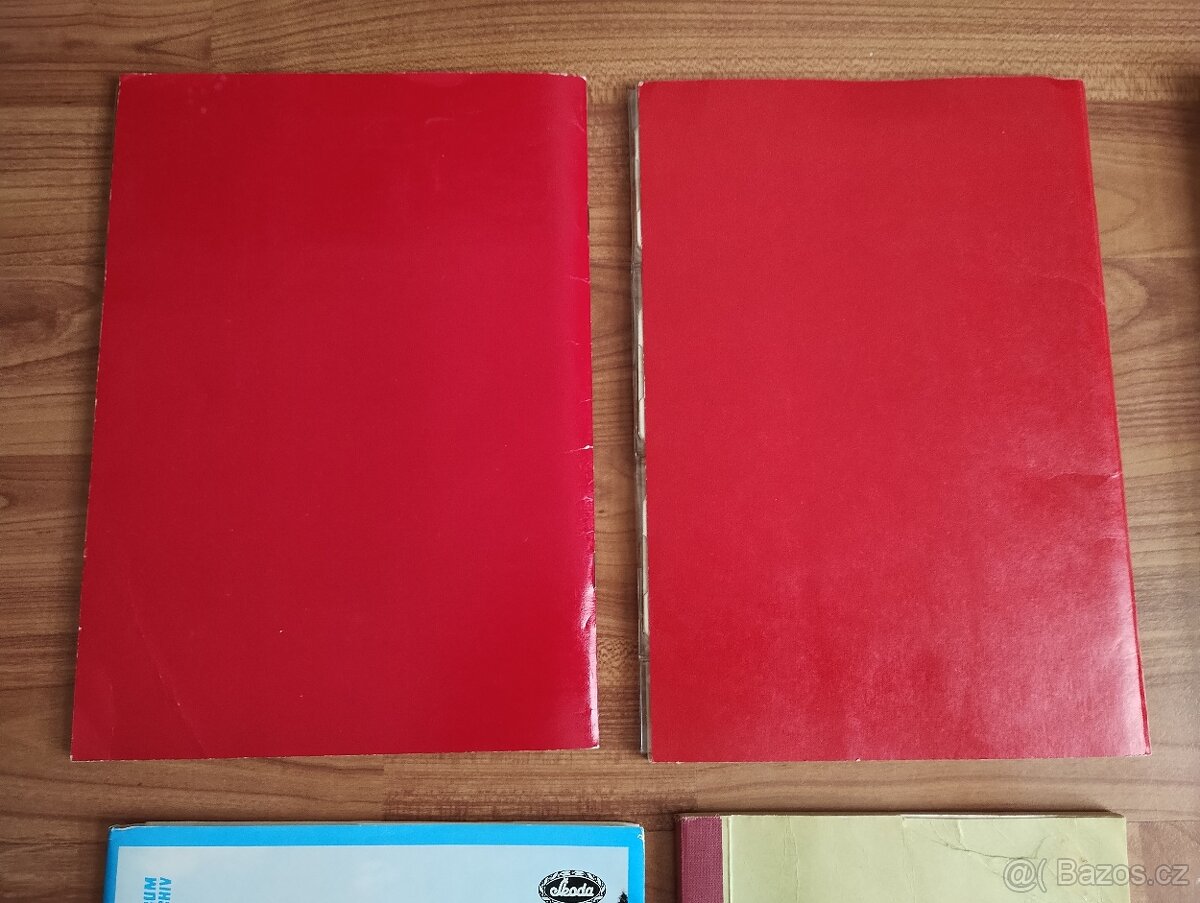 Brožury na jawa ČZ Dněpr M72, MB 750 a ŠKODA atd - 3