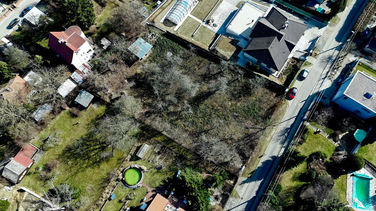 PRODEJ/VÝMĚNA Černošice,Mokropsy, 1792m2 stavební pozemek - 3