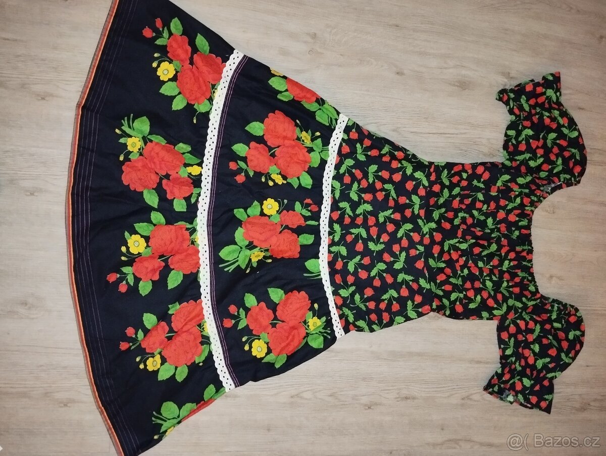 Šaty vel. 36, TOP stav, materiál 100% bavlna - 3