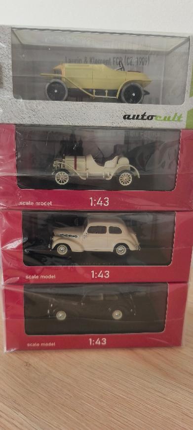 Modely Škoda 1:43 - Autocult - 3