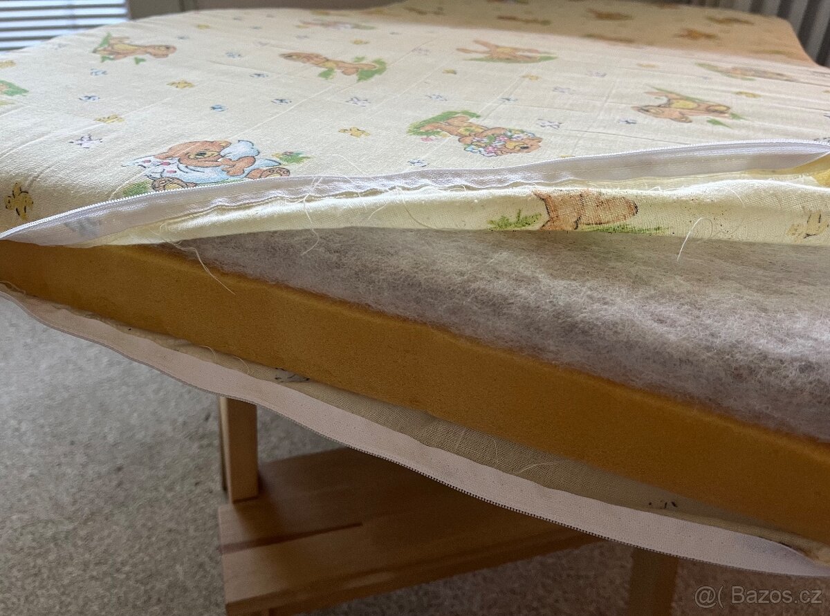 Matrace do dětské postýlky + chránič matrace - 3