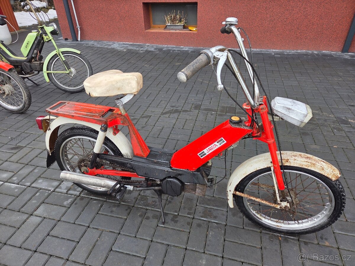 Babetta 207 s kartičkou, červená 1. - 3