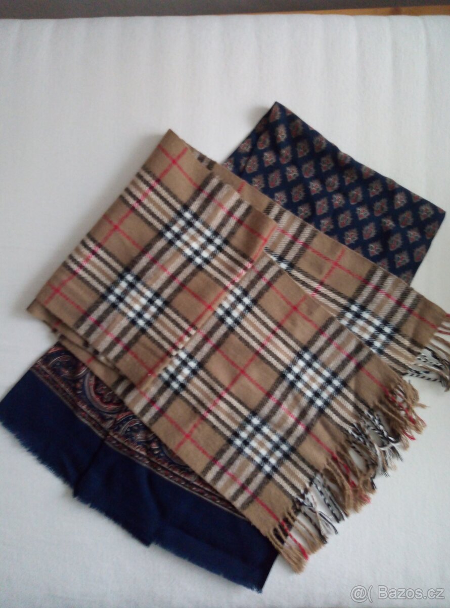 Pánská šála 2 kusy, Luxusní šle, Čepice STREET 95 - 3