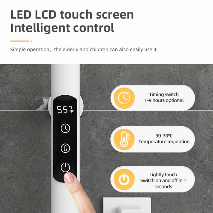 G01 Inteligentní elektrický věšák na ručníky - 3