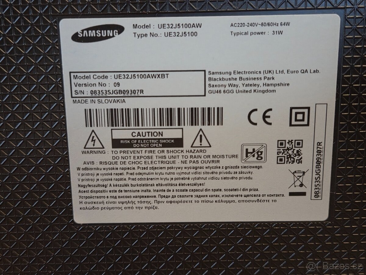 SAMSUNG UE 32J51100AW - 3