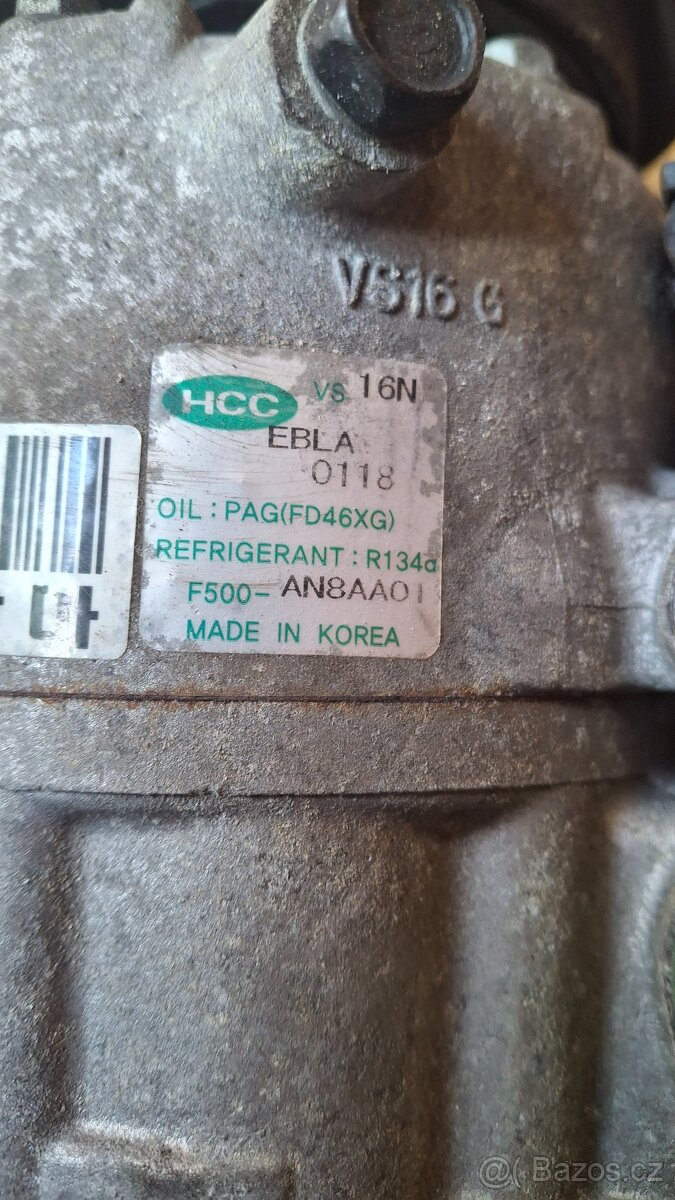 Kompresor klimatizace hcc ebla 1.4i hyundai i20 - 3
