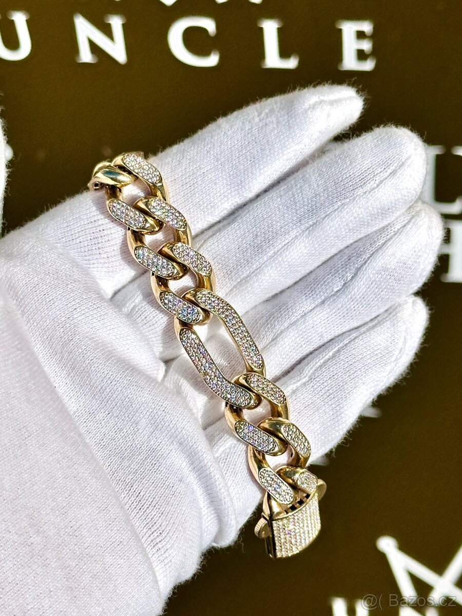Zlatý náramek 36,49g - 3