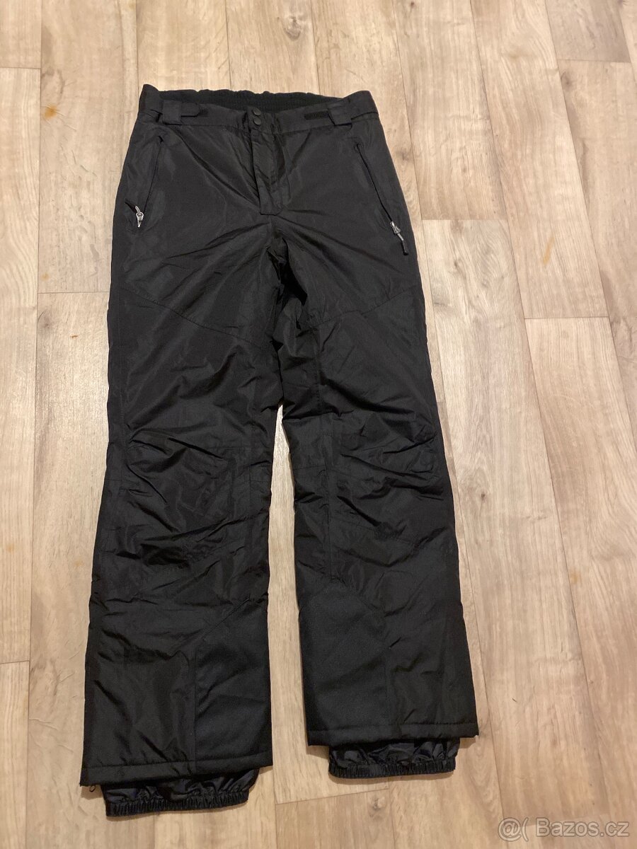 Pánské černé kalhoty na lyže vel.50 (m/l) - 3