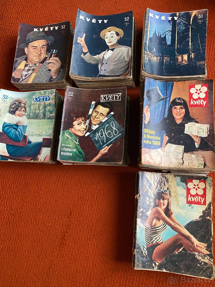 Magazín Květy ročníky 1963 - 1969 - 3
