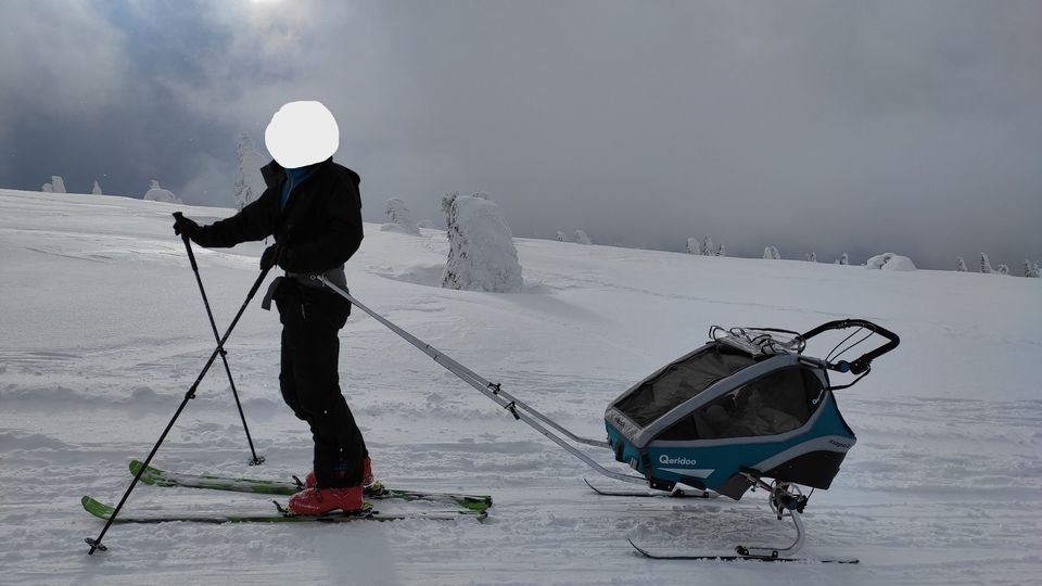 Qeridoo Kidgoo2 PRO+ski set+jogging set+brzdy - 3