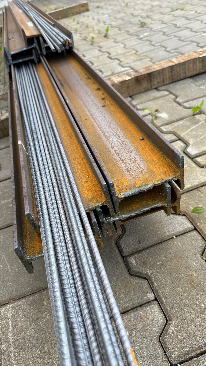 Traverzy - profily typu - I / u / upe / ipe (různé rozměry) - 3