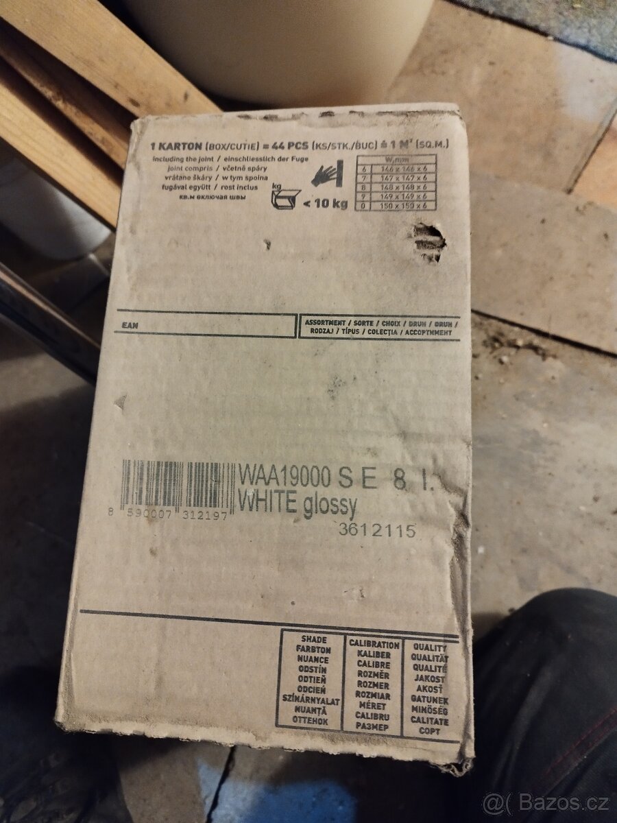 Obkladačky bílé 15xx15 - 3