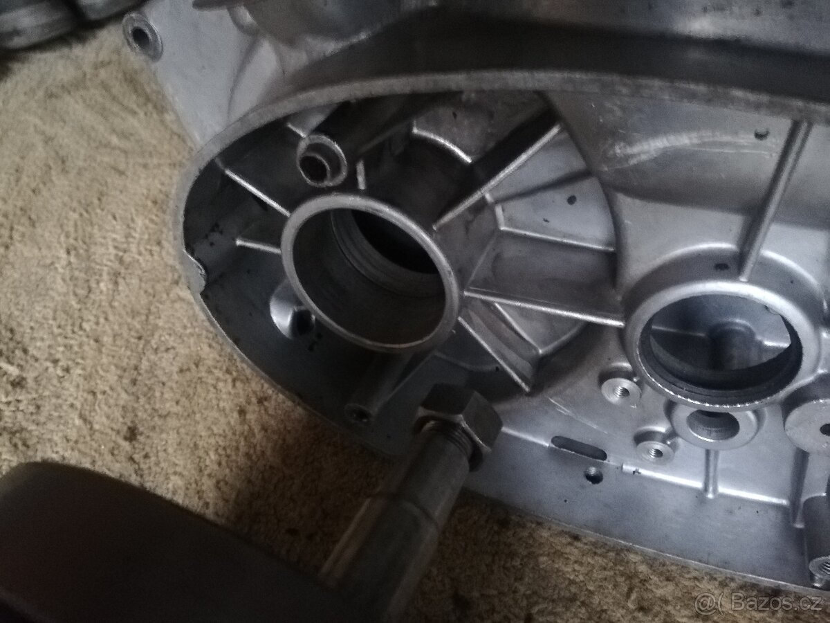 JAWA 250/559 PANELKA PÁROVÉ BLOKY KARTERY SKŘÍŇ MOTORU+KLIKA - 3