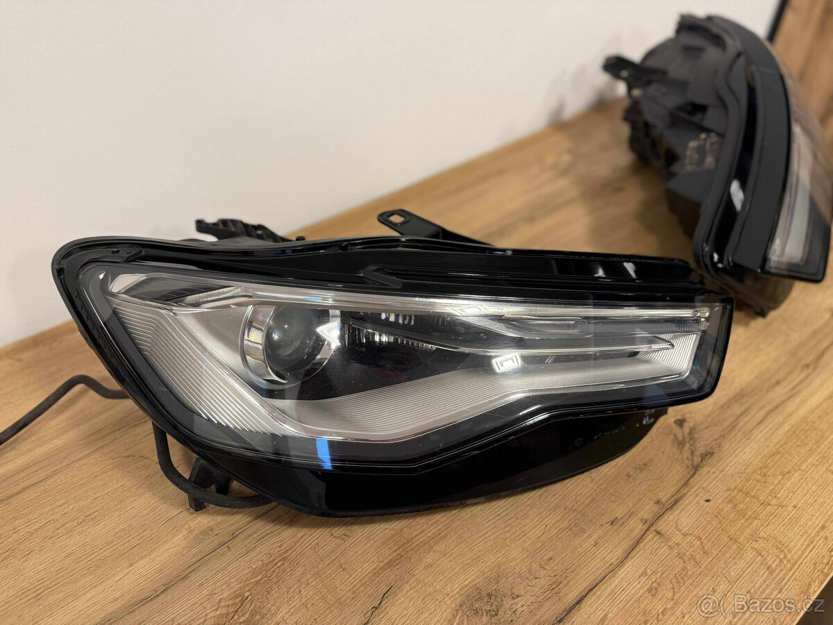 Originál světlomety Audi A6 C7 – 4G0941005F (levý) + 4G09410 - 3