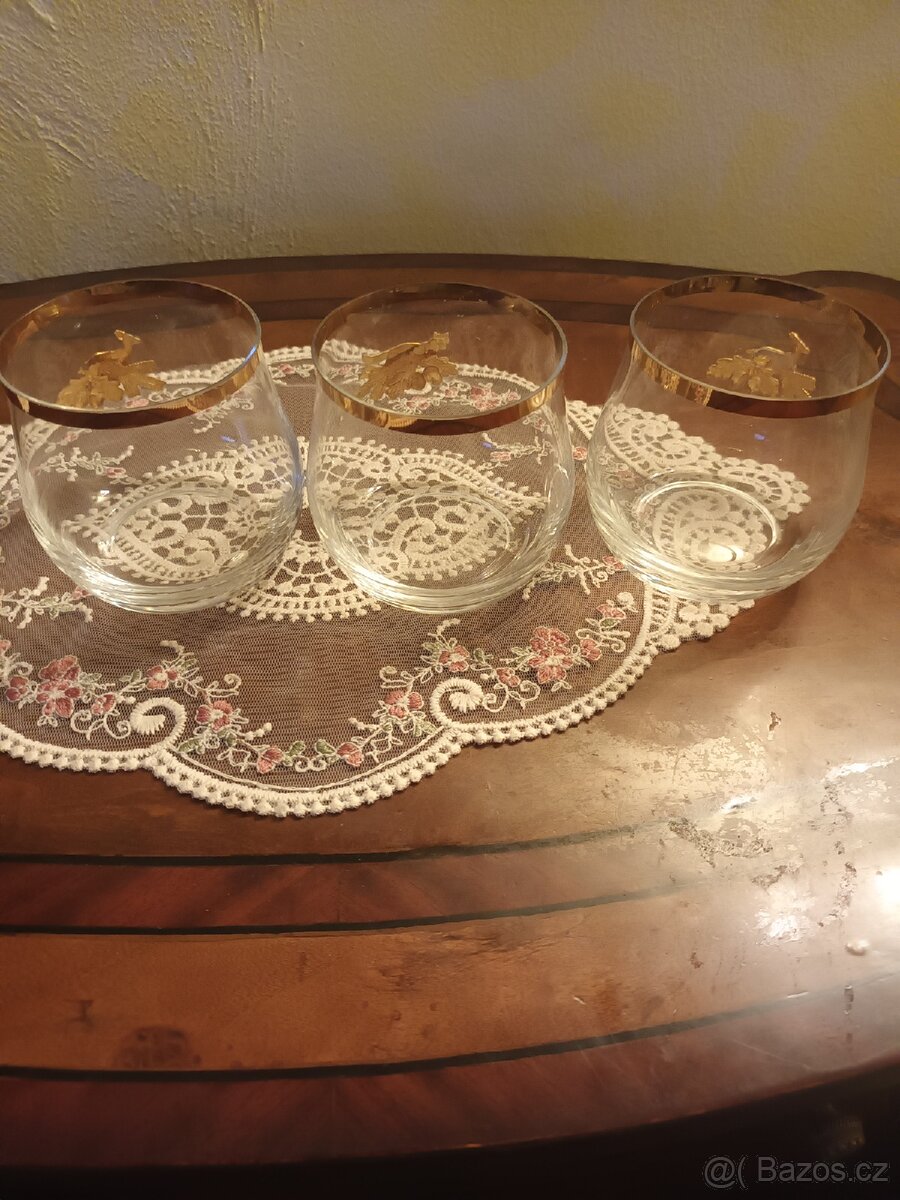 Skleničky s mysliveckou tématikou - 3