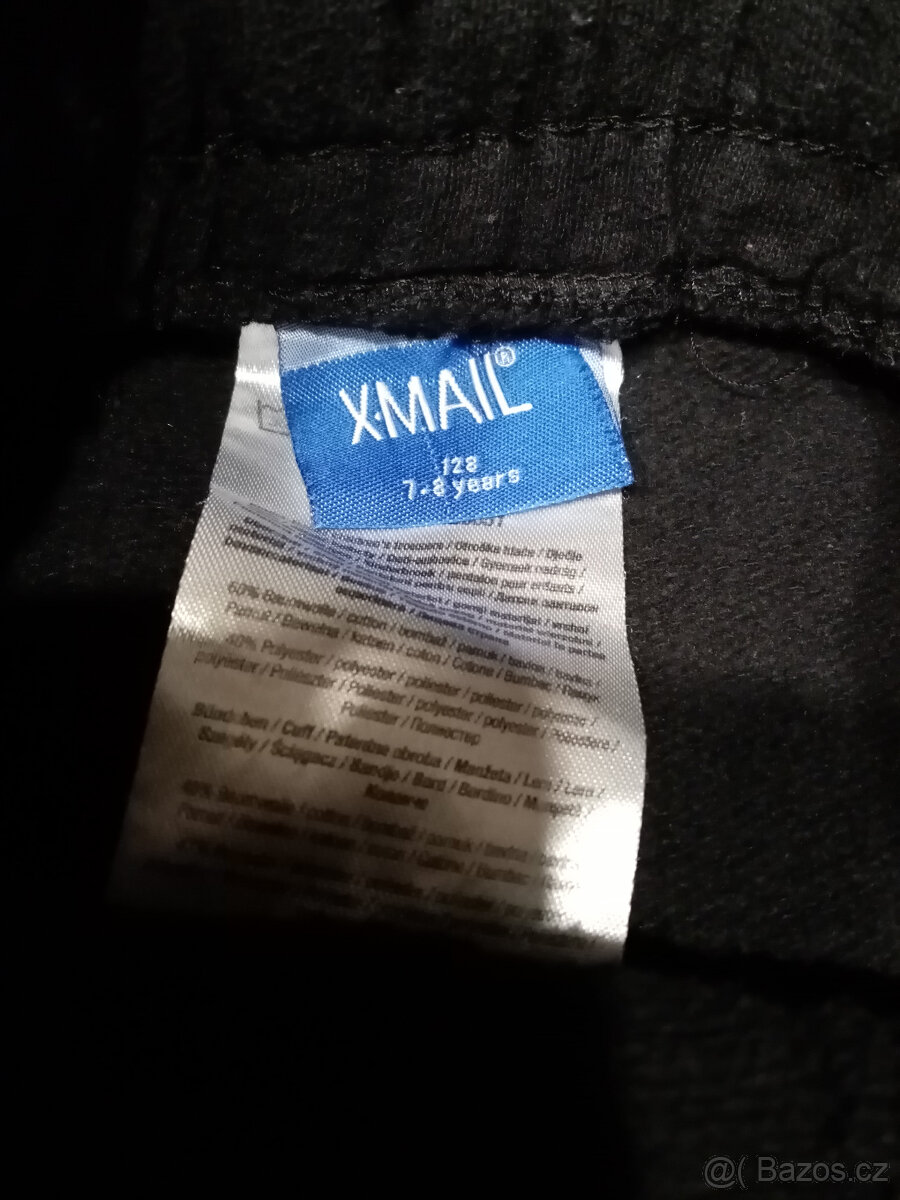 3x tepláky vel. 128/134 - 3