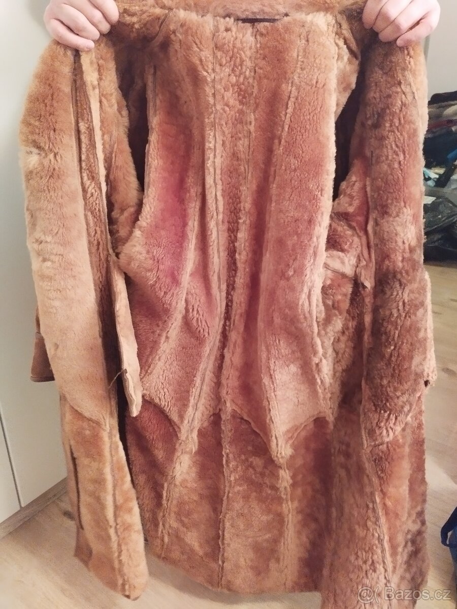 Prodám dámský dlouhý velurový kožich - 3