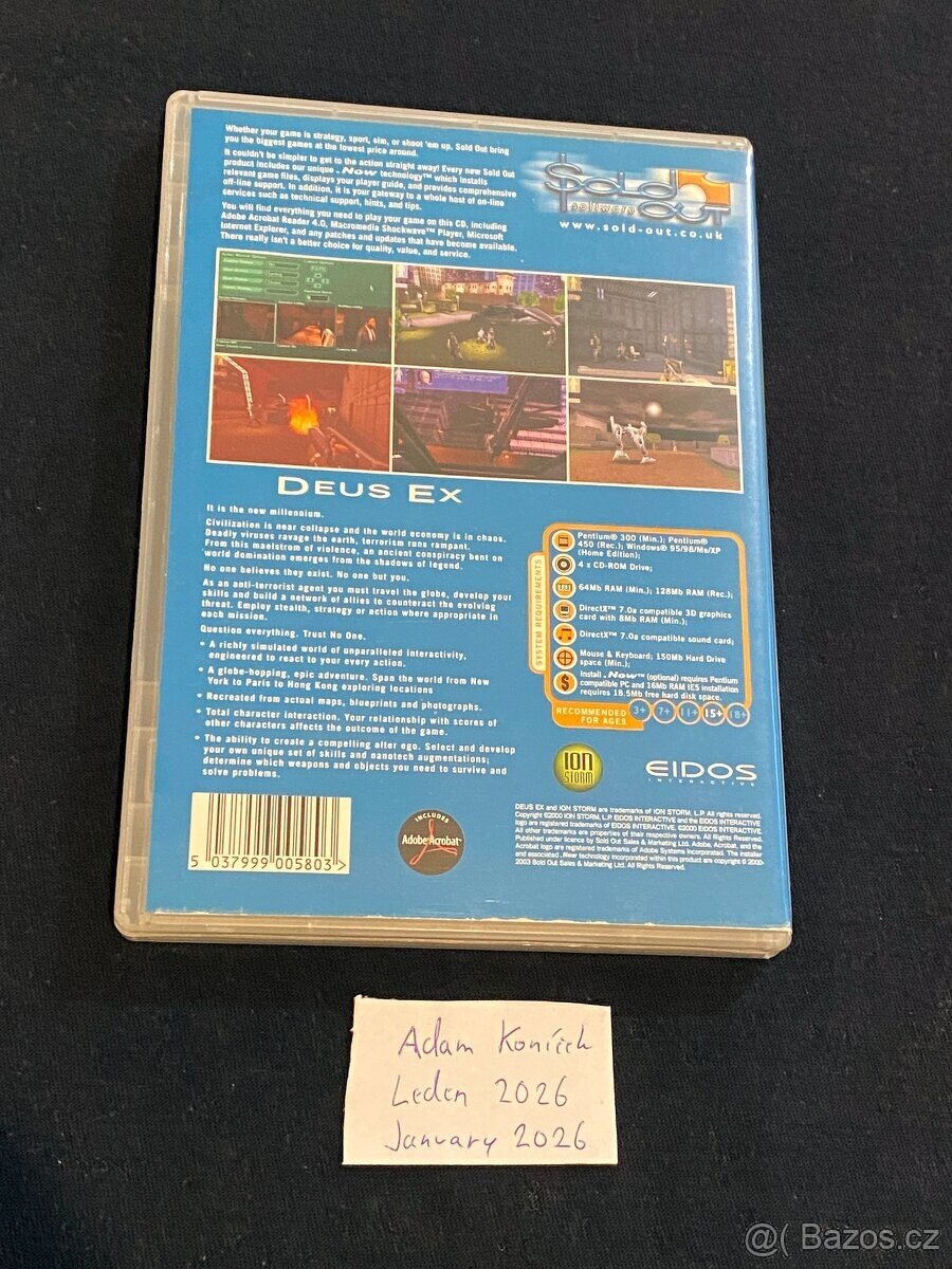 Deus Ex (PC CD ROM) - 3