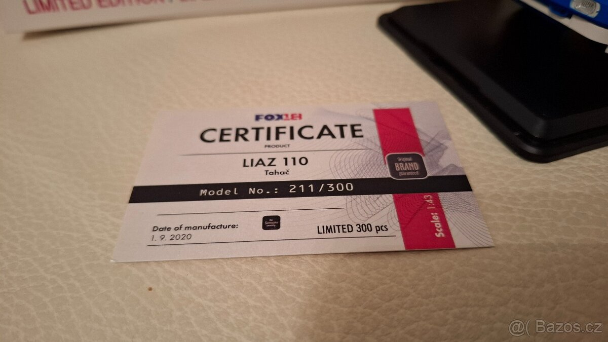 Liaz 110.471 Fox 18 1/43 - 3