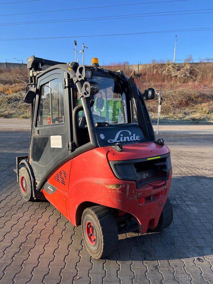 Vysokozdvižný vozík Linde 3t, r.v. 2017, LPG - 3