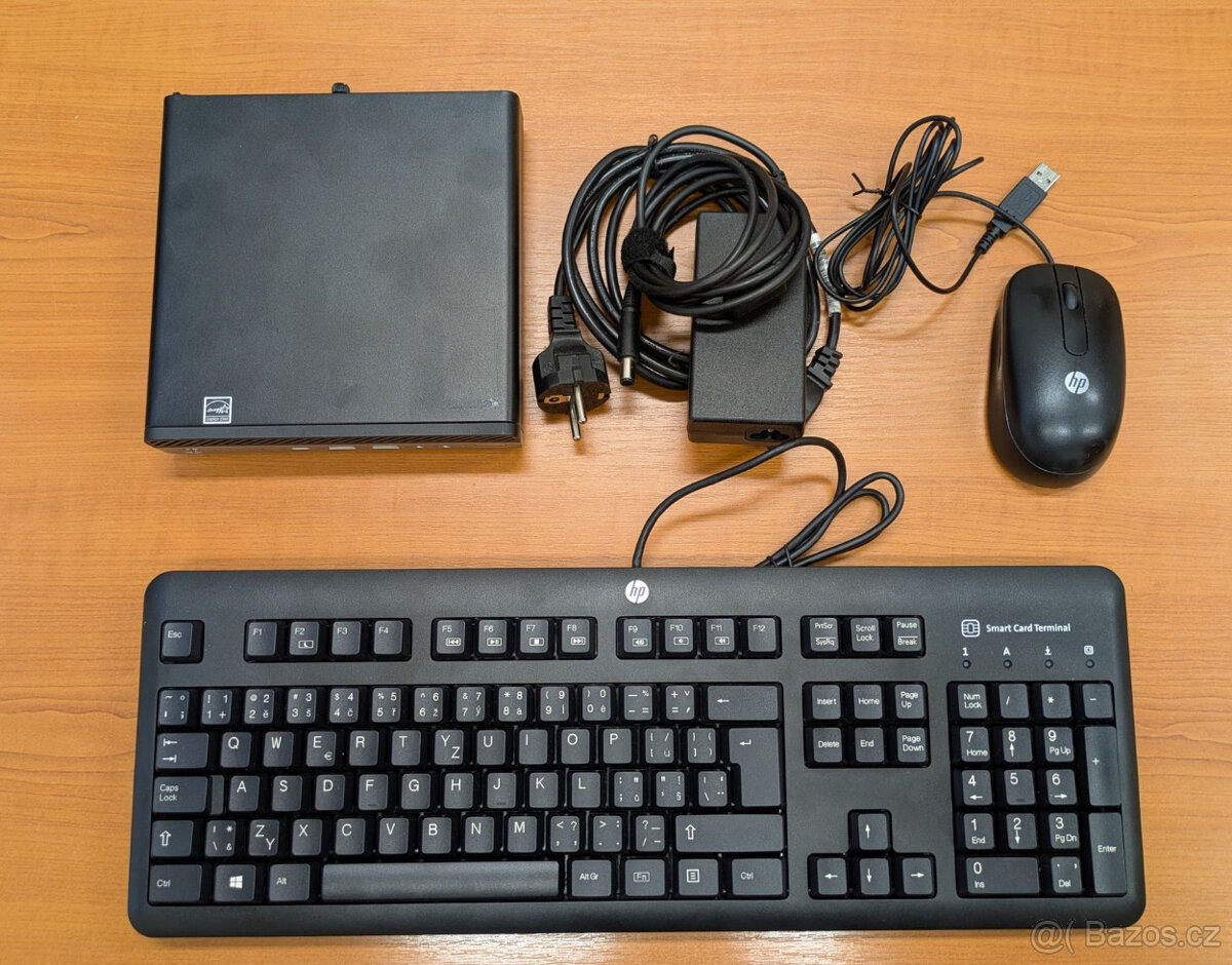 Mini počítač HP elitedesk + 24" LCD - 3