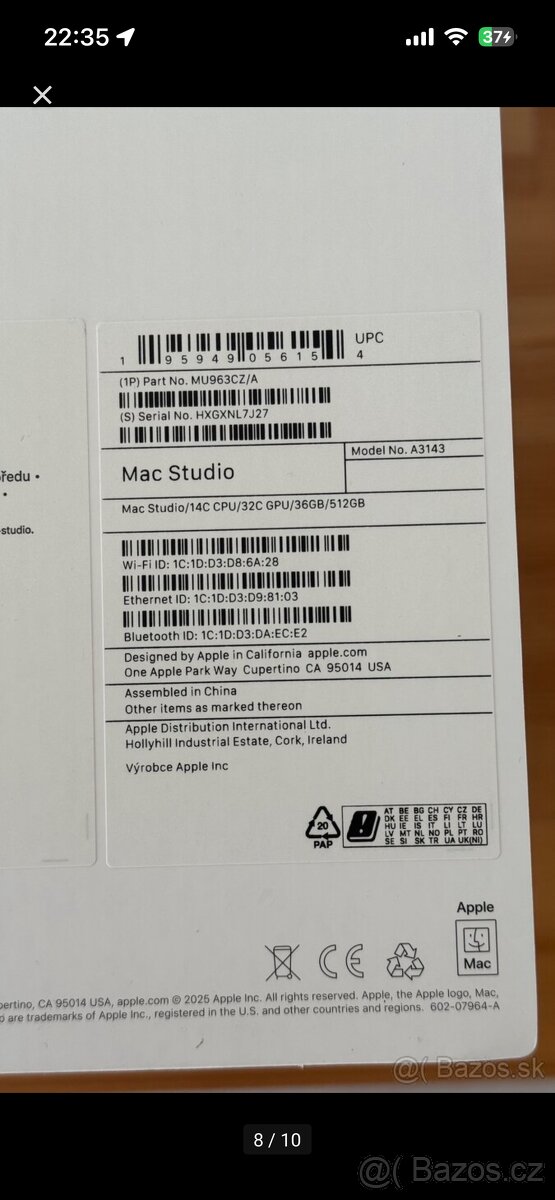 Prodam mac Studio m4 max - 3