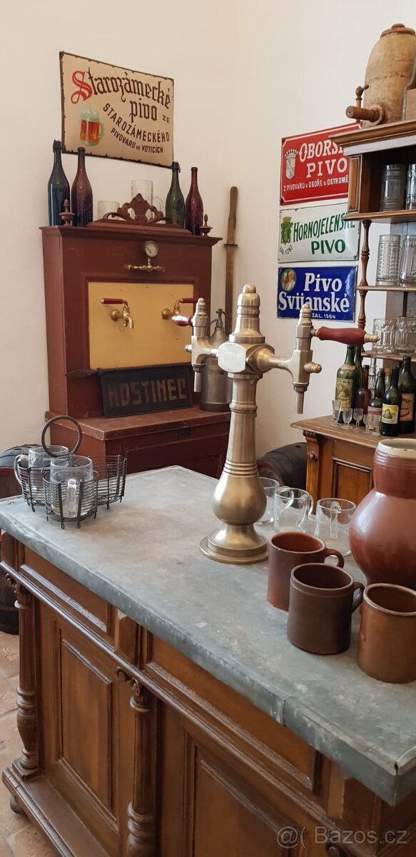 Sbírám STARÉ PIVNÍ FLAŠKY, LAHVE, SKLENICE NA PIVO - 3