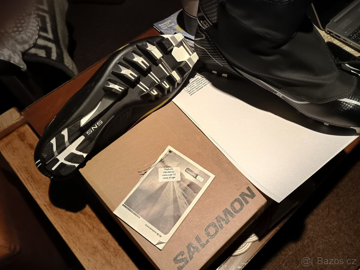 nové boty na běžky SALOMON Escape8 pilot na nohu č.8 - 3
