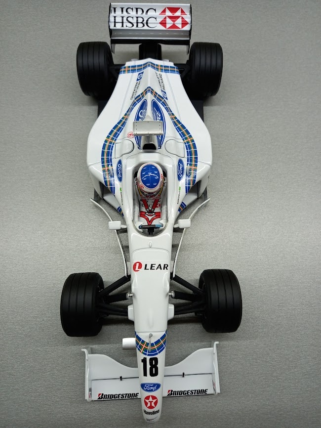 F1 STEWART FORD SF2 1998 BARRICHELLO HOTWHEELS 1:18 - 3