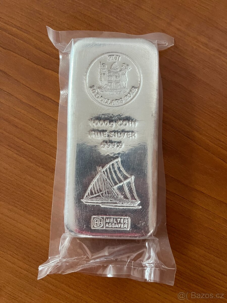 Investiční stříbrné mince a slitky - 3
