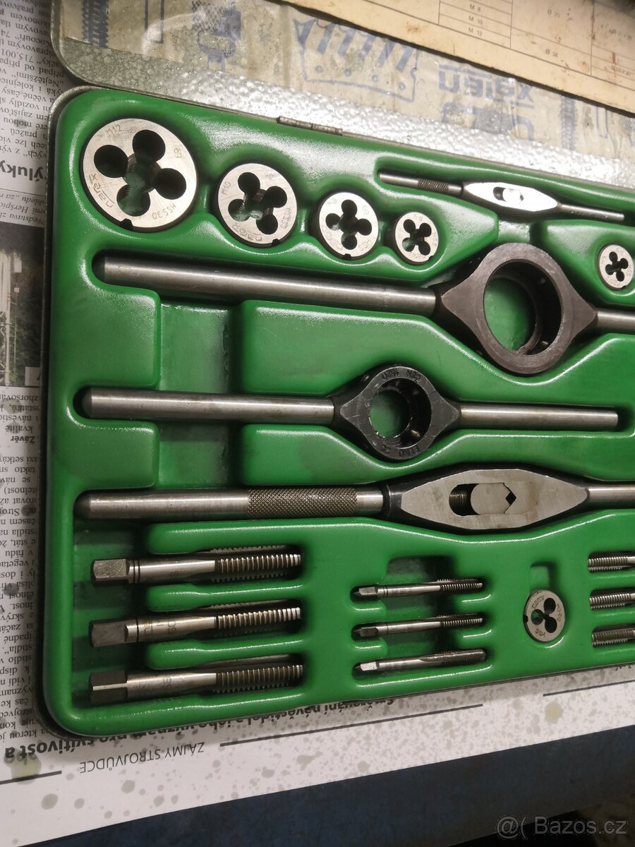 P:sada závitníků narex M1 HSS - 3