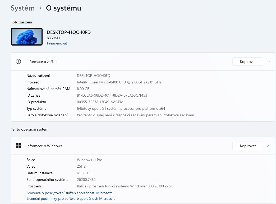 LYNX Media,i5-8400,WIN 11,SSD 500GB,RAM 8GB,monitor 22 palců - 3