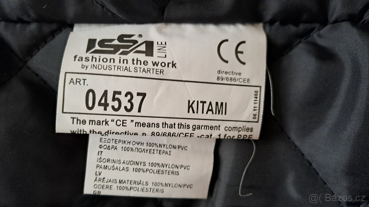 NOVÁ zateplená nepromokavá bunda ISSA - 3