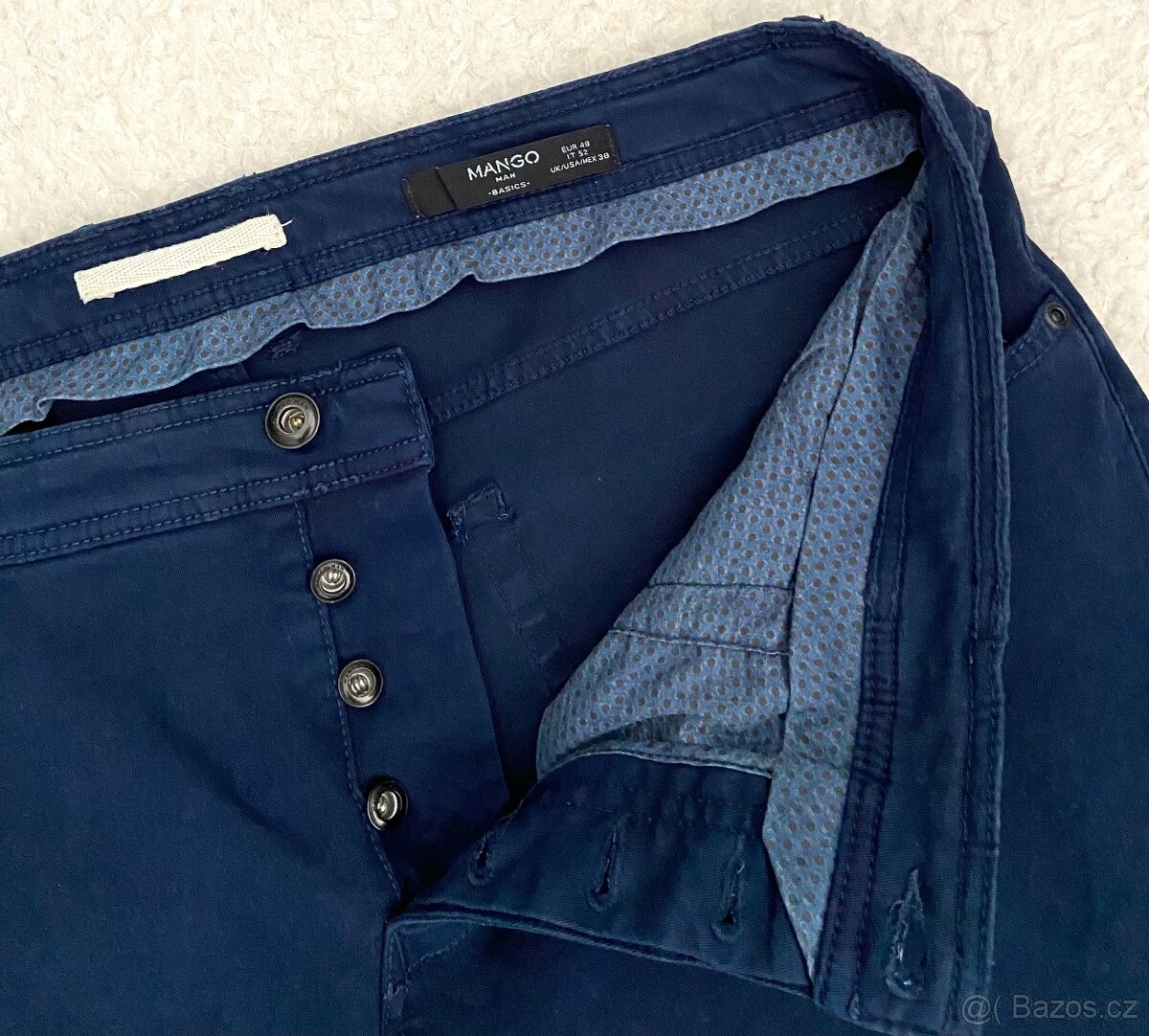 Pánské džíny rifle MANGO MAN vel. 48/38 - 3