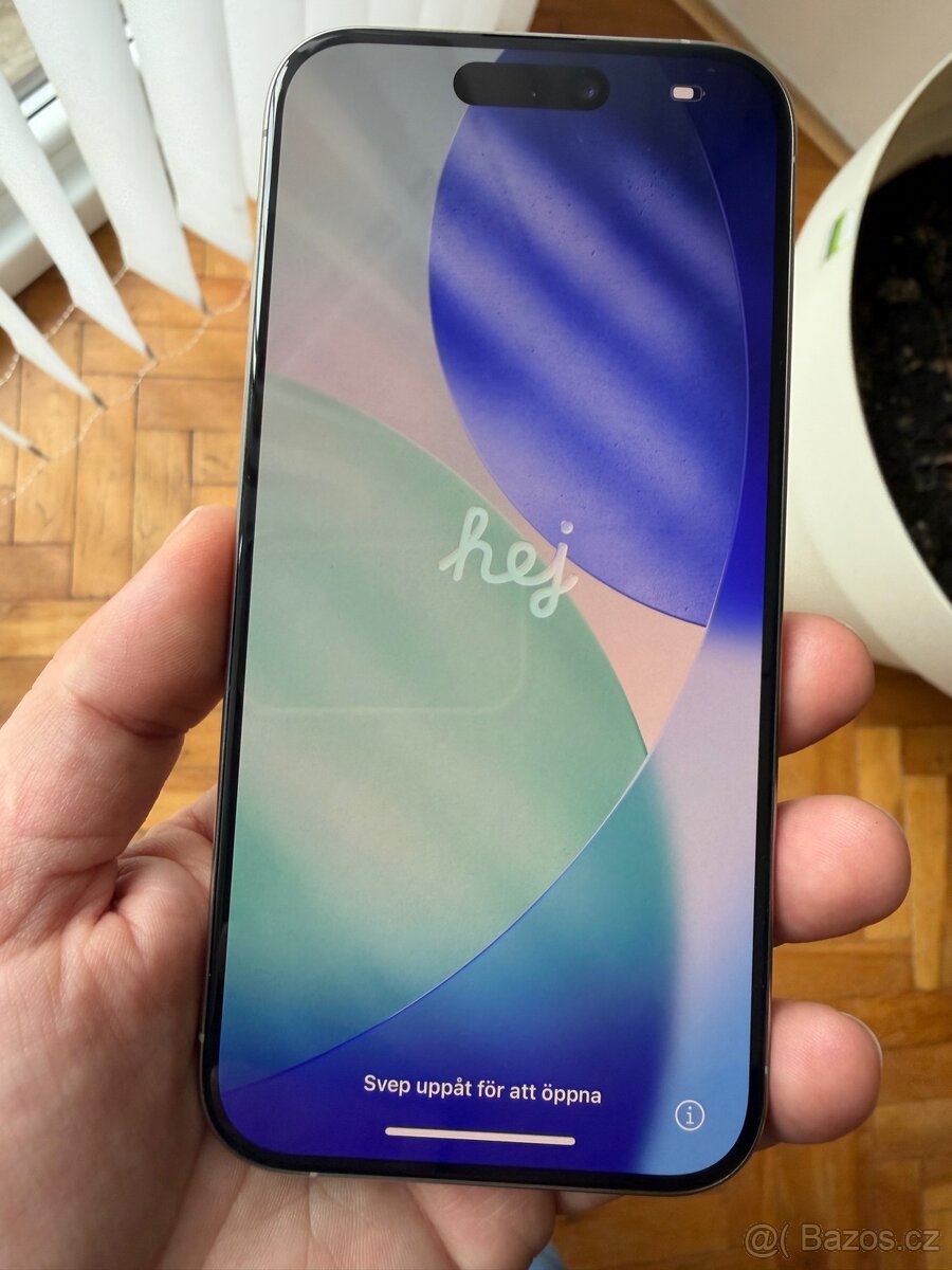 iPhone 15 Pro 128 GB – Natural Titanium – TOP stav - 3