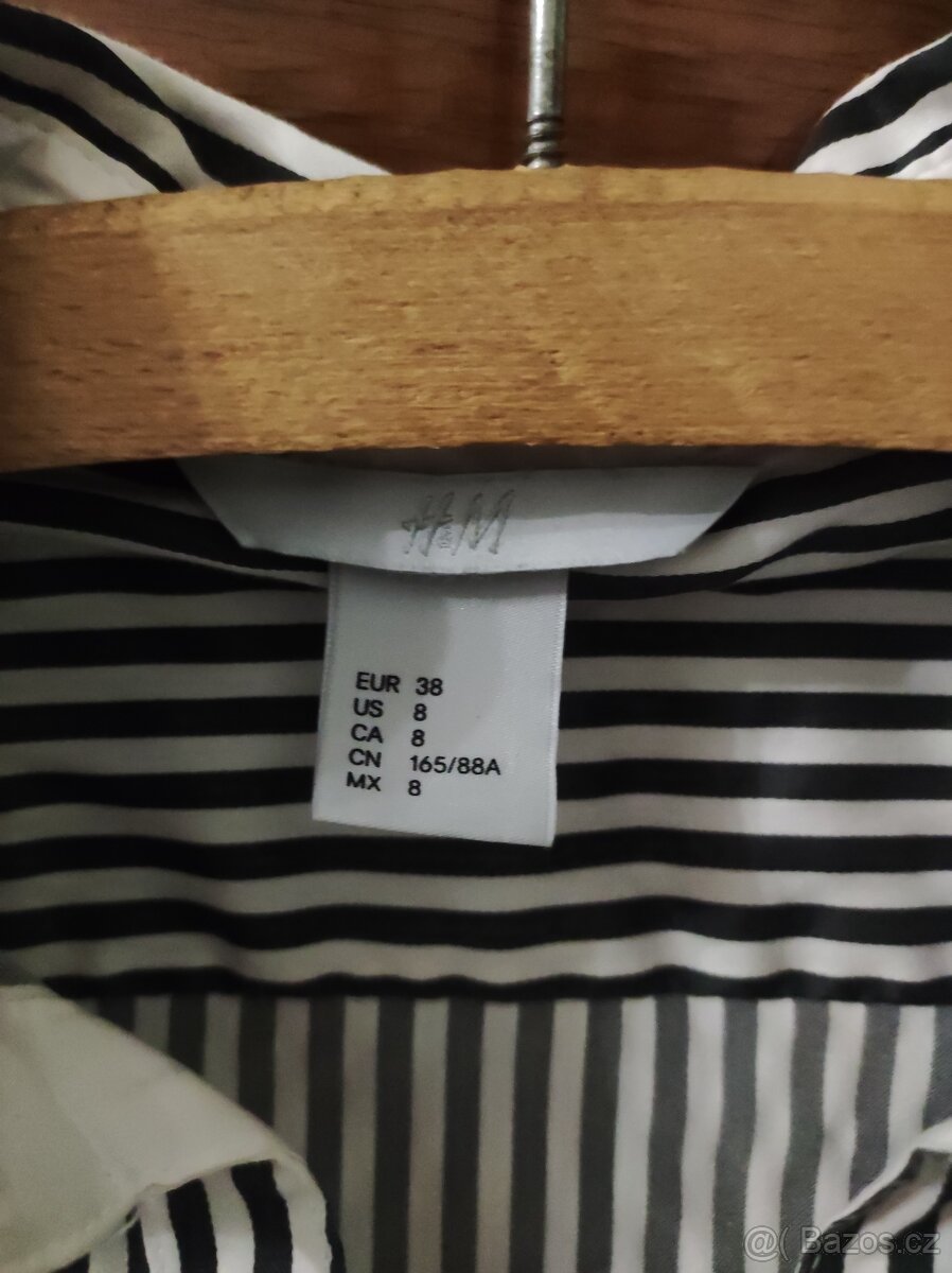 Dámská košile, proužek, vel. 38 - 3